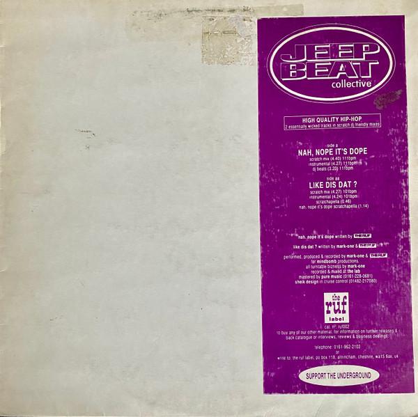 Jeep Beat Collective - Nah, Nope It's Dope / Like Dis Dat?
