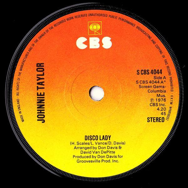Johnnie Taylor - Disco Lady