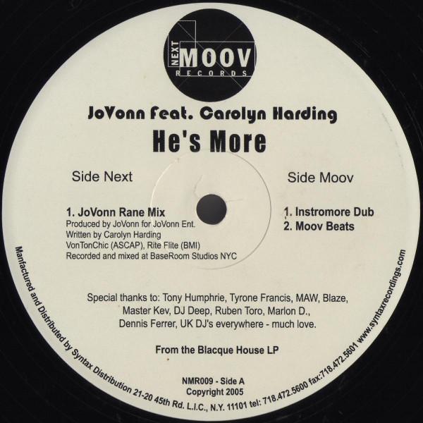Jovonn, Carolyn Harding - He's More