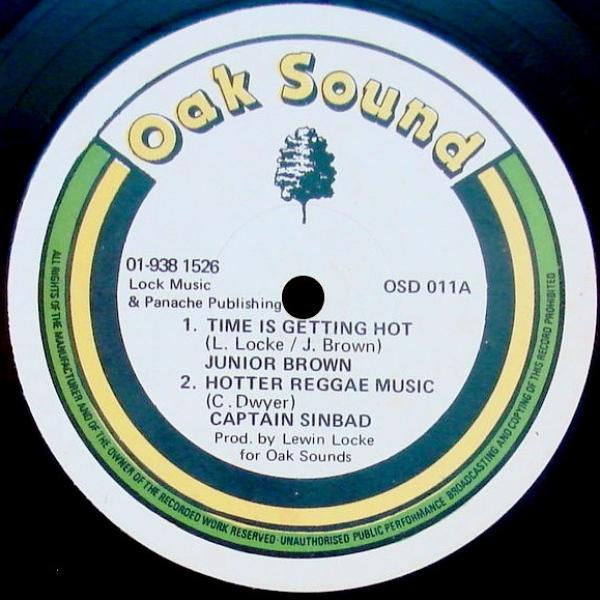 Junior Brown, Captain Sinbad - Time Is Getting Hot / Hotter Reggae Music
