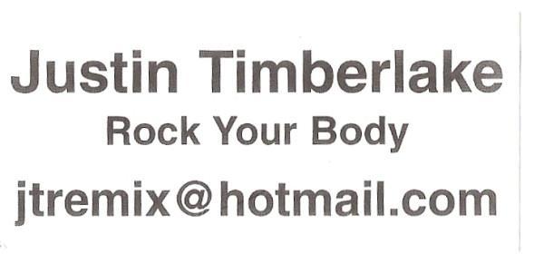 Justin Timberlake - Rock Your Body (Remix)