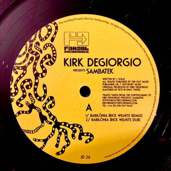 Kirk Degiorgio, Sambatek - The Remixes