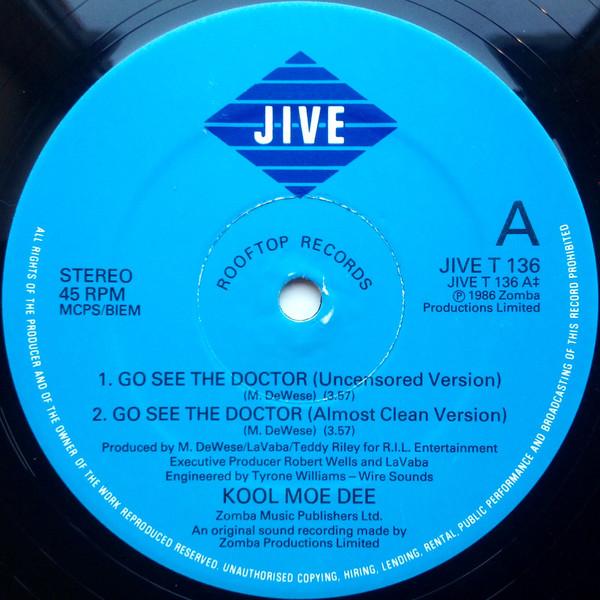 Kool Moe Dee - Go See The Doctor / Monster Crack