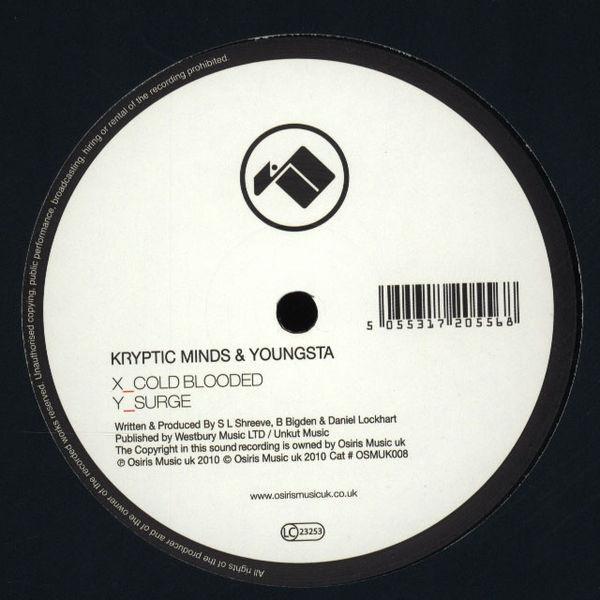 Kryptic Minds, Youngsta - Cold Blooded / Surge