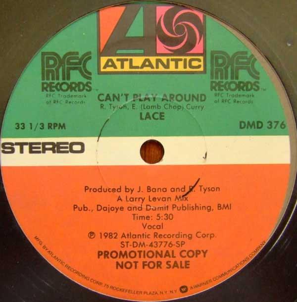 Lace - Can't Play Around