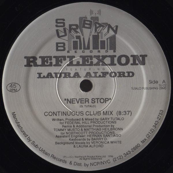 Laura Alford, Reflexion (2) - Never Stop
