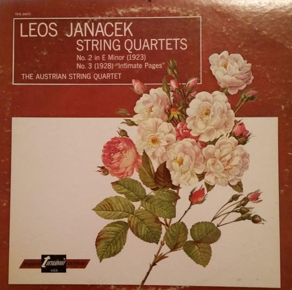 Leoš Janáček, The Austrian String Quartet - String Quartets