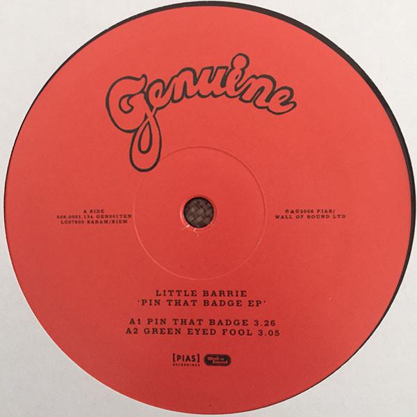 Little Barrie - Pin That Badge EP