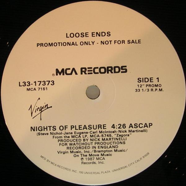 Loose Ends - Nights Of Pleasure