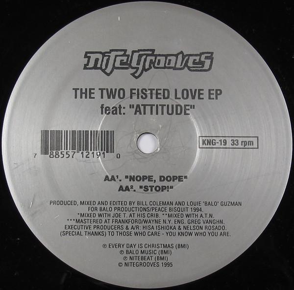 Louie "Balo" Guzman, Bill Coleman - The Two Fisted Love EP