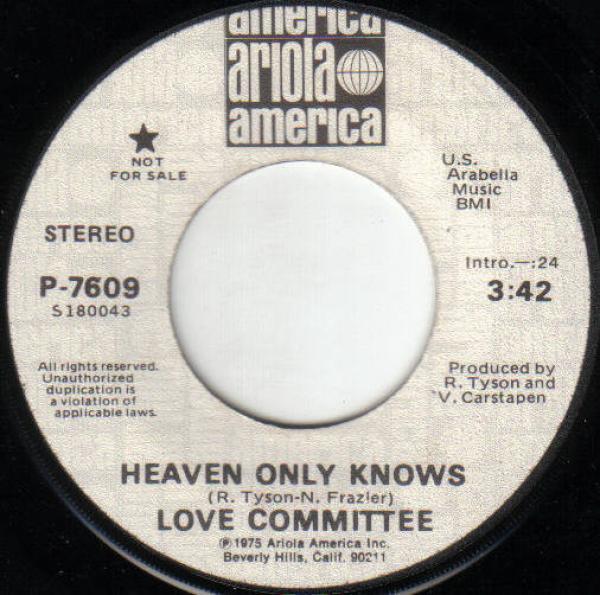Love Committee - Heaven Only Knows