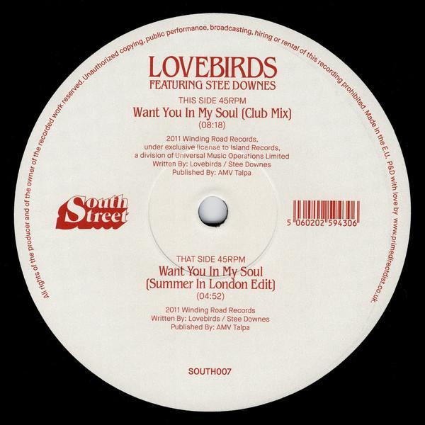 Lovebirds, Stee Downes - Want You In My Soul