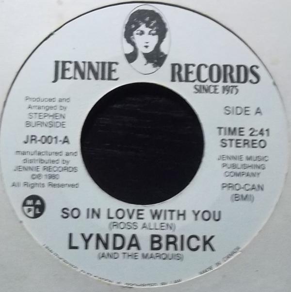 Lynda Brick, The Marquis - So In Love With You