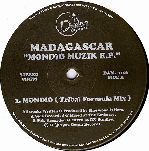 Madagascar  - Mondio Muzik E.P.