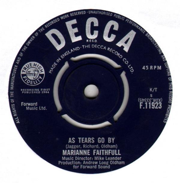 Marianne Faithfull - As Tears Go By