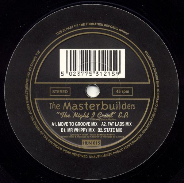 Masterbuilders (2) - The Night I Cried E.P.