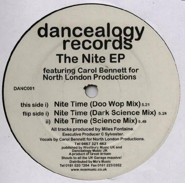 Miles Fontaine, Carol Bennett - The Nite EP