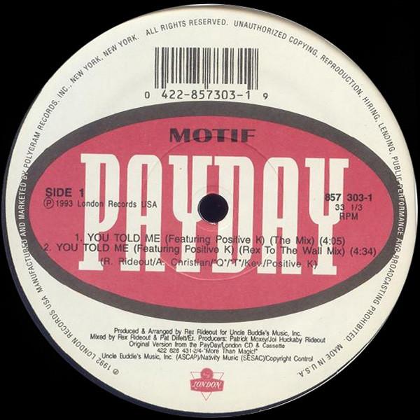 Motif (2) - You Told Me