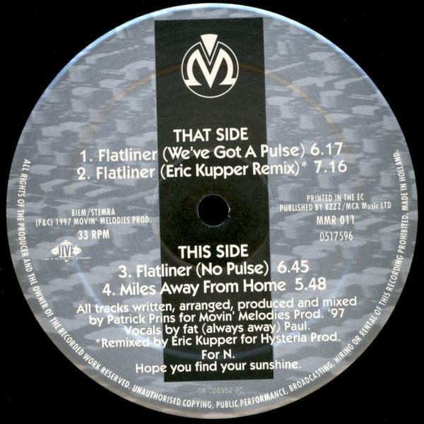 Movin' Melodies - Flatliner
