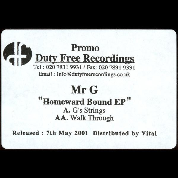 Mr. G - Homeward Bound EP