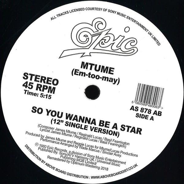 Mtume - So You Wanna Be A Star (Danny Krivit Edit)