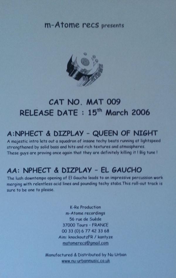 N.Phect & Diz:Play - Queen Of Night / El Gaucho