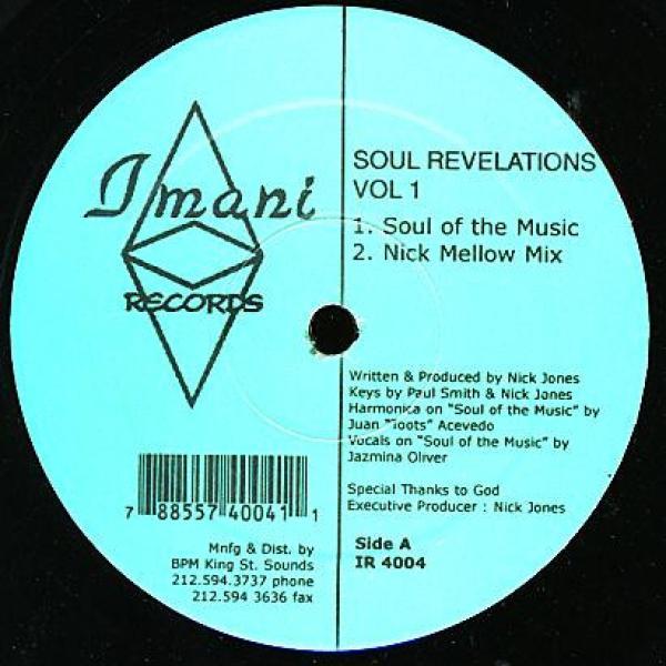 Nick Jones - Soul Revelations Vol 1