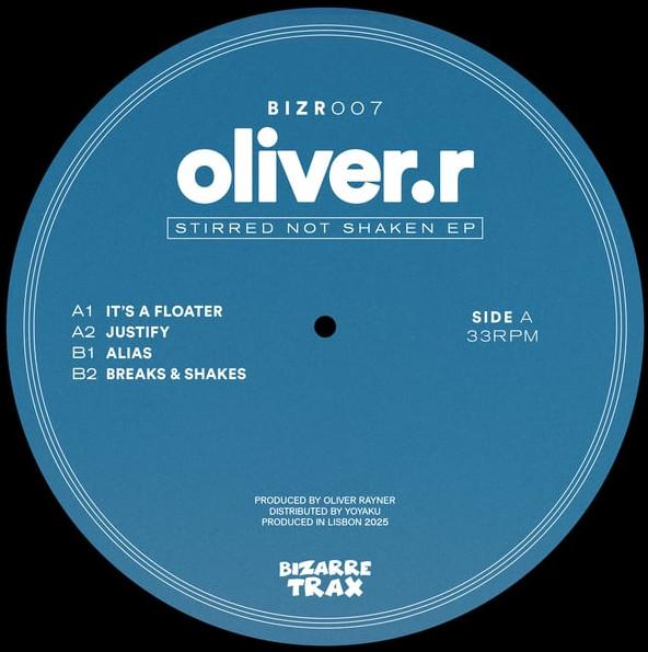 Oliver.r - Stirred Not Shaken EP