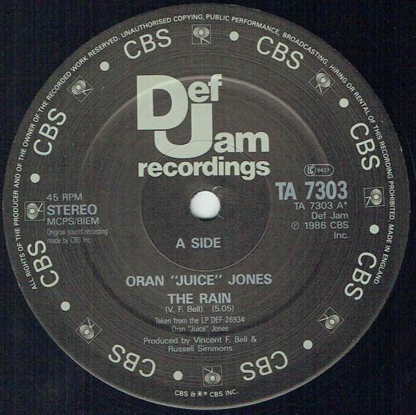 Oran 'Juice' Jones - The Rain