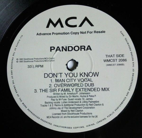 Pandora - Don't You Know
