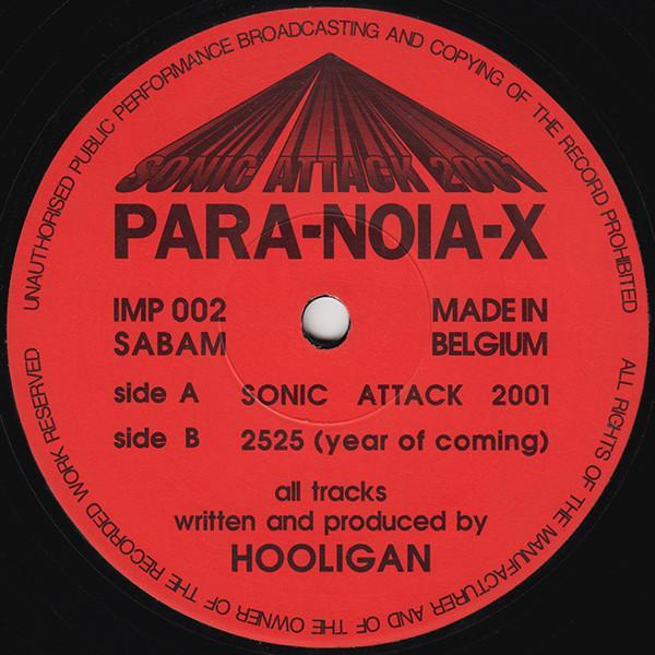 Paranoia X - Sonic Attack 2001