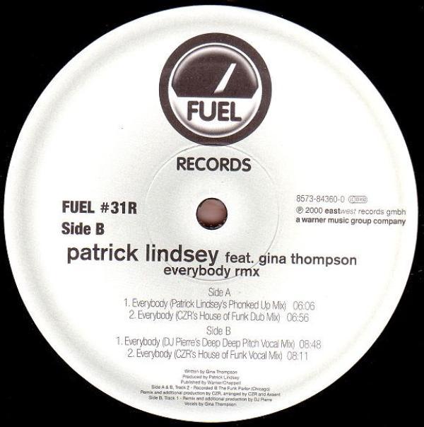 Patrick Lindsey, Gina Thompson - Everybody (Remixes)