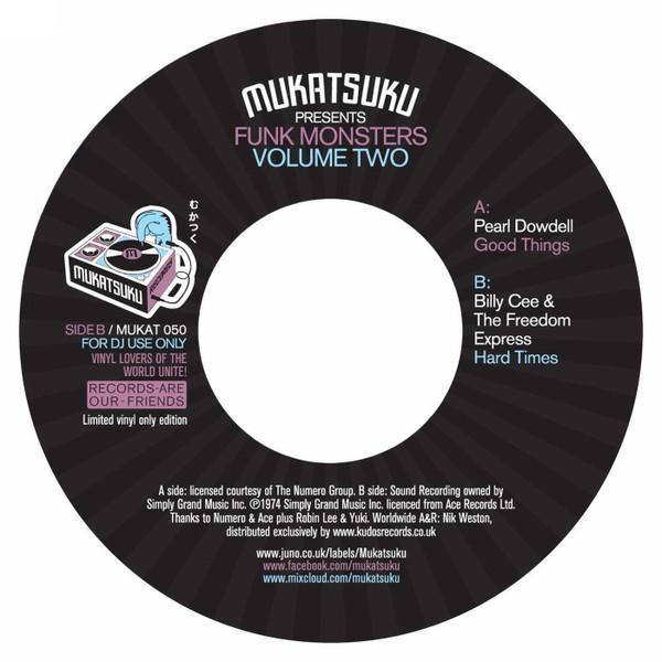 Pearl Dowell, Billy Cee & Freedom Express - Funk Monsters Volume Two