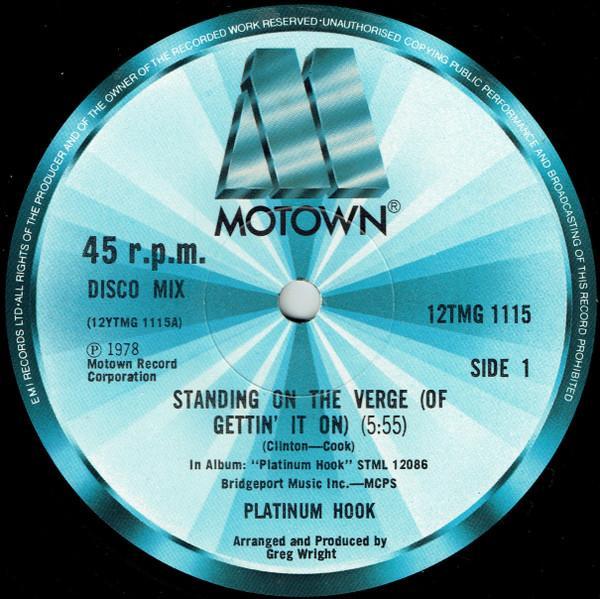Platinum Hook - Standing On The Verge (Of Getting It On)