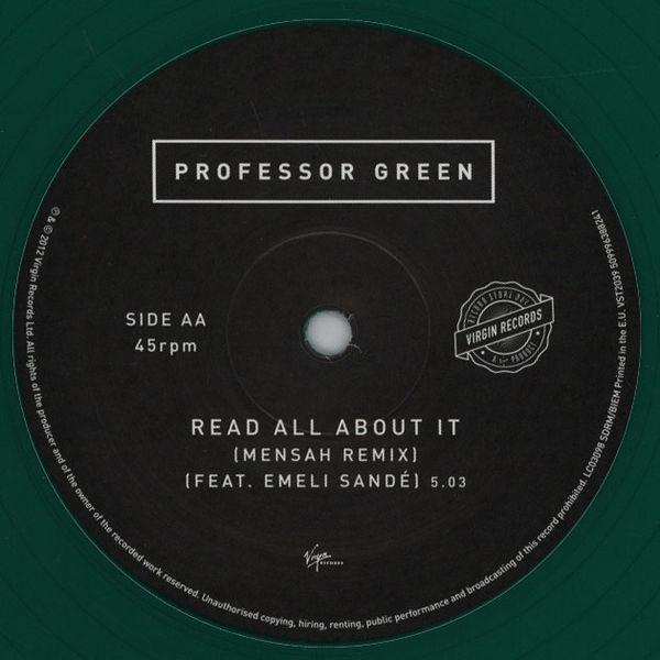 Professor Green - How Many Moons / Read All About It