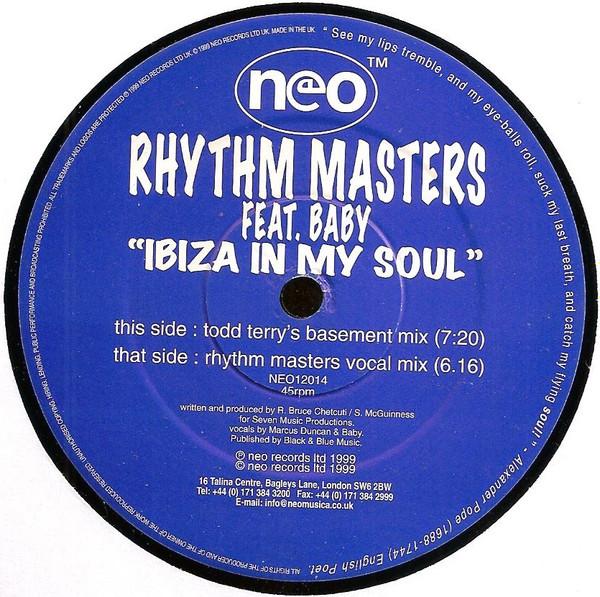 Rhythm Masters, Baby  - Ibiza In My Soul