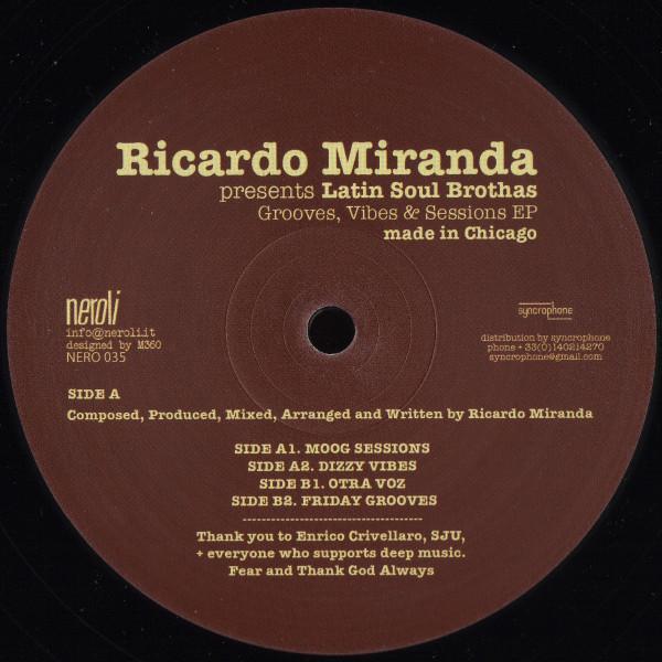 Ricardo Miranda, Latin Soul Brothas - Grooves, Vibes & Sessions EP