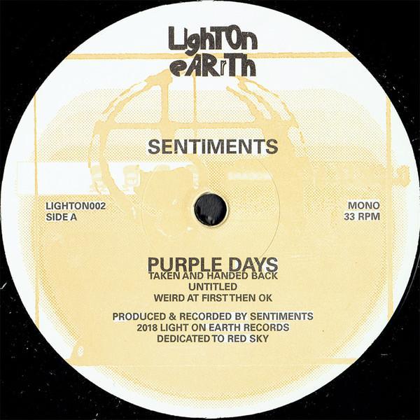 Sentiments (2) - Purple Days