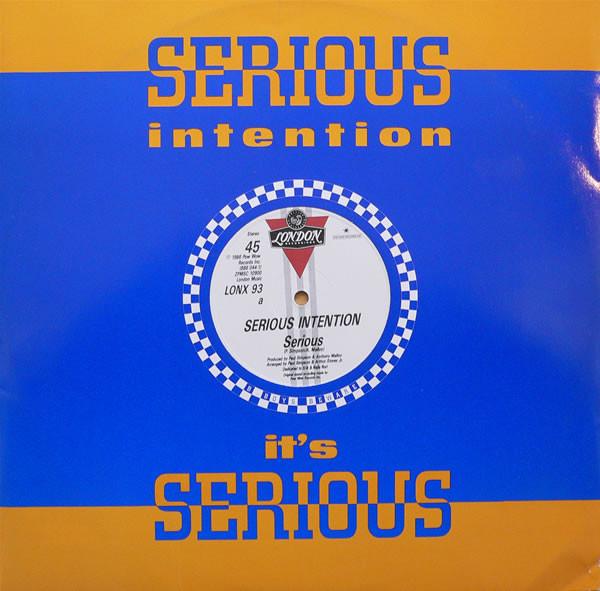 Serious Intention - Serious