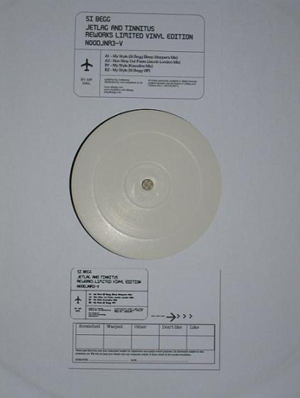 Si Begg - Jetlag And Tinnitus Reworks Limited Vinyl Edition