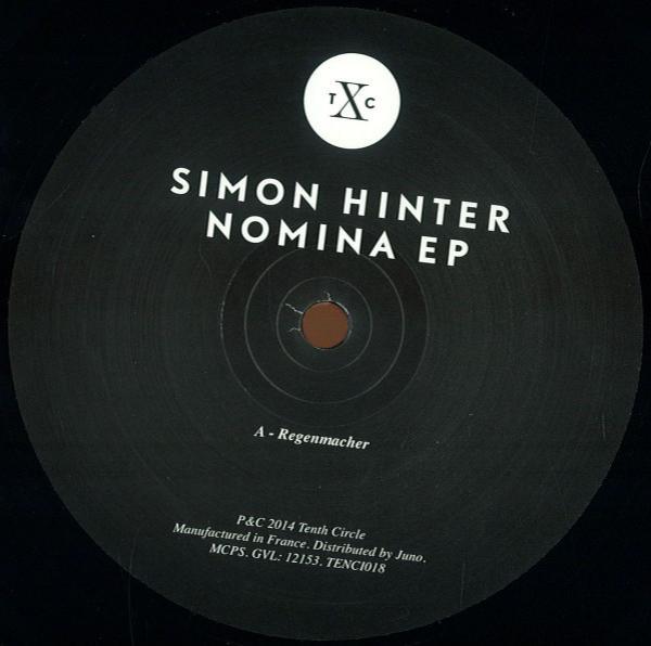 Simon Hinter - Nomina EP
