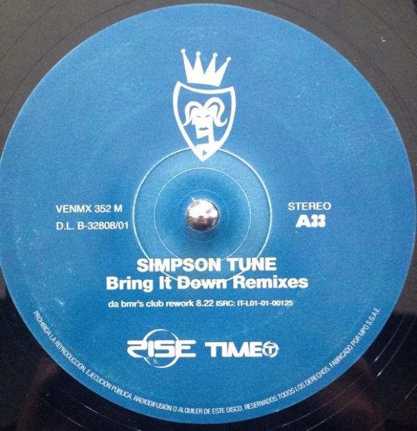 Simpson Tune - Bring It Down (Remixes)