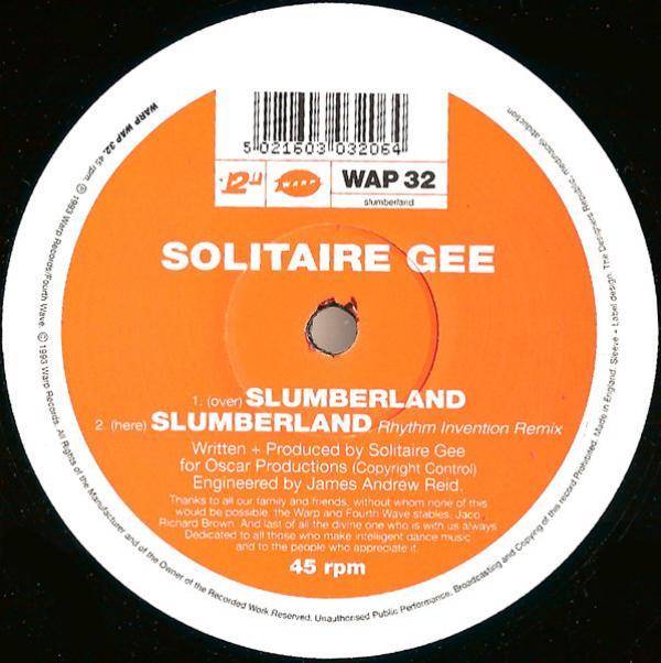 Solitaire Gee - Slumberland