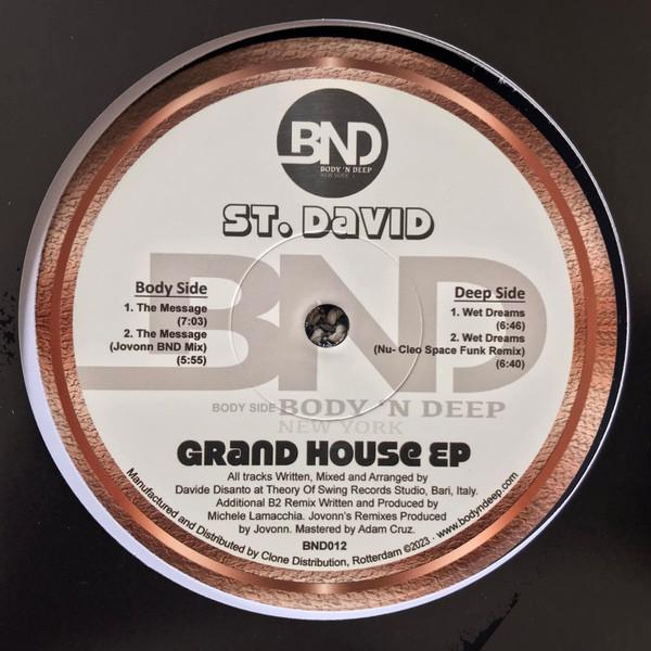 St. David - Grand House EP