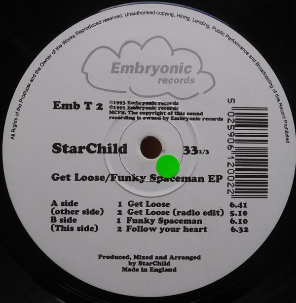 Star Child (4) - Get Loose/Funky Spaceman EP