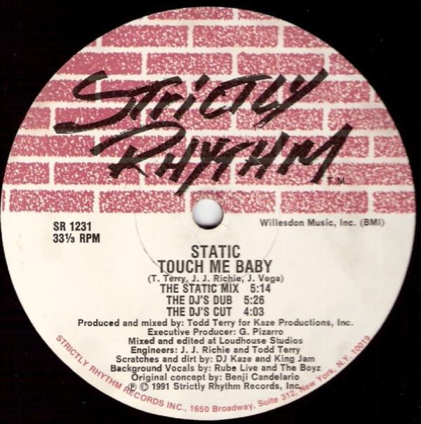 Static (3) - Touch Me Baby / The Native Dance