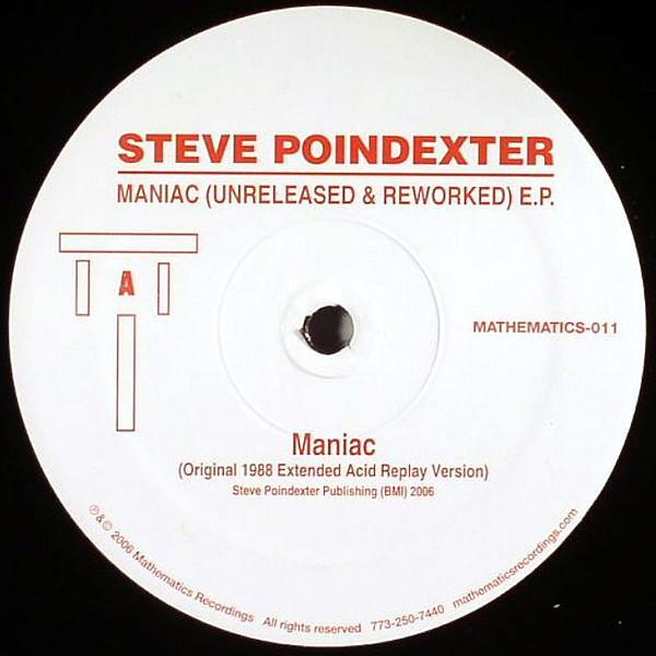 Steve Poindexter - Maniac (Unreleased & Reworked) E.P.
