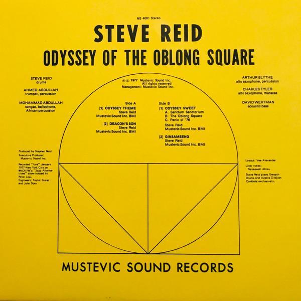 Steve Reid (2) - Odyssey Of The Oblong Square