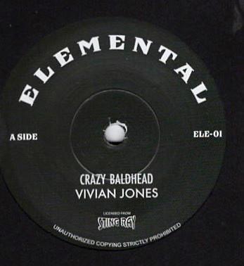 Stingray All Stars, Vivian Jones - Crazy Baldhead / Crazy Dub