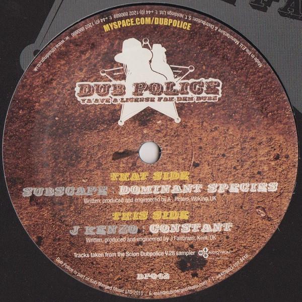 Sub Scape, J:Kenzo - Dominant Species / Constant